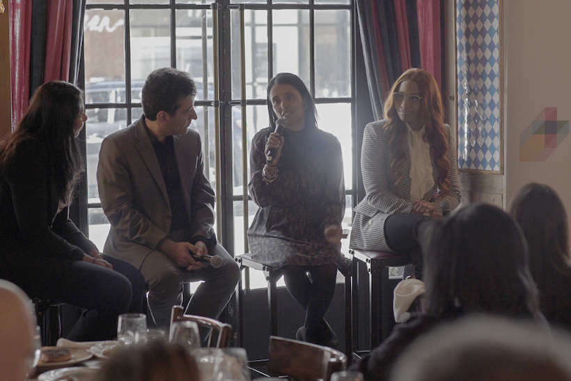 Dr. Shilpa Tiwari of Citizen Relations, left, hosted a panel on diversity during Advertising Week with Procter & Gamble’s Freddy Bharucha, Carta’s Mita Mallick and Citizen’s Brittany Bright, founder of the Influencer League.
