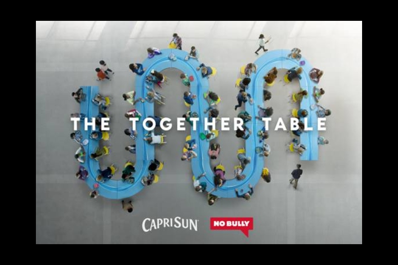 Capri Sun's 'Together Table' waves goodbye to cafeteria bullying