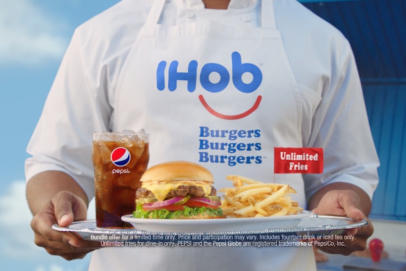 IHOP Promotes Burgers by 'Changing' Name to IHOb, Gets Reaction