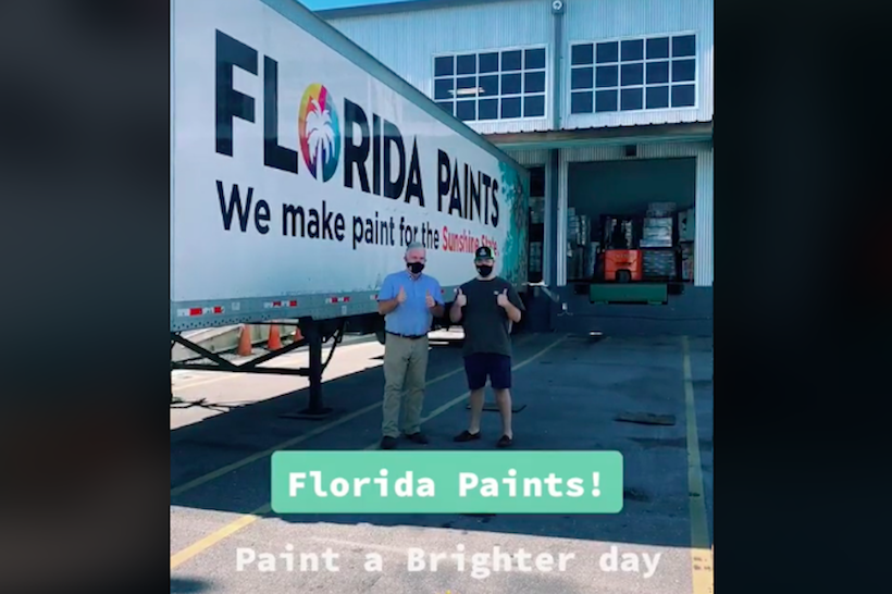 Florida Paints hires TikTok star fired by Sherwin-Williams and gives him art studio