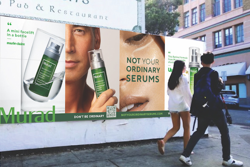 Skincare brand Murad takes Not Your Ordinary Serums campaign to