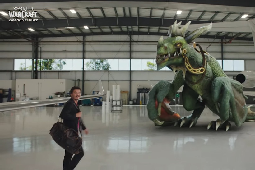 Dragons and celebrities roar to life in latest World of Warcraft ad