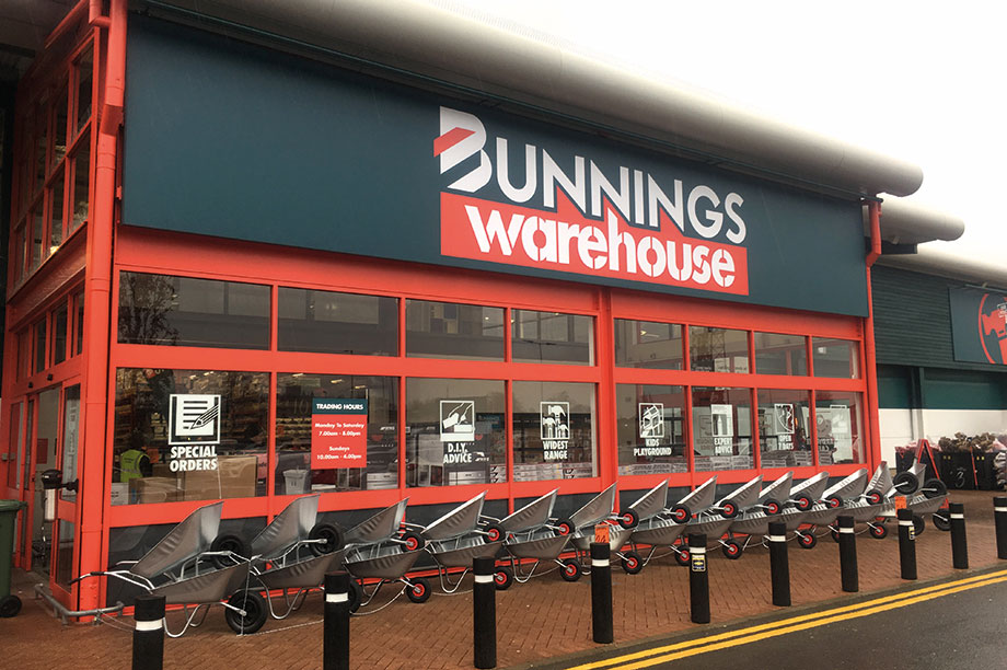 Former B&Q site Bunnings/Homebase first new store HortWeek