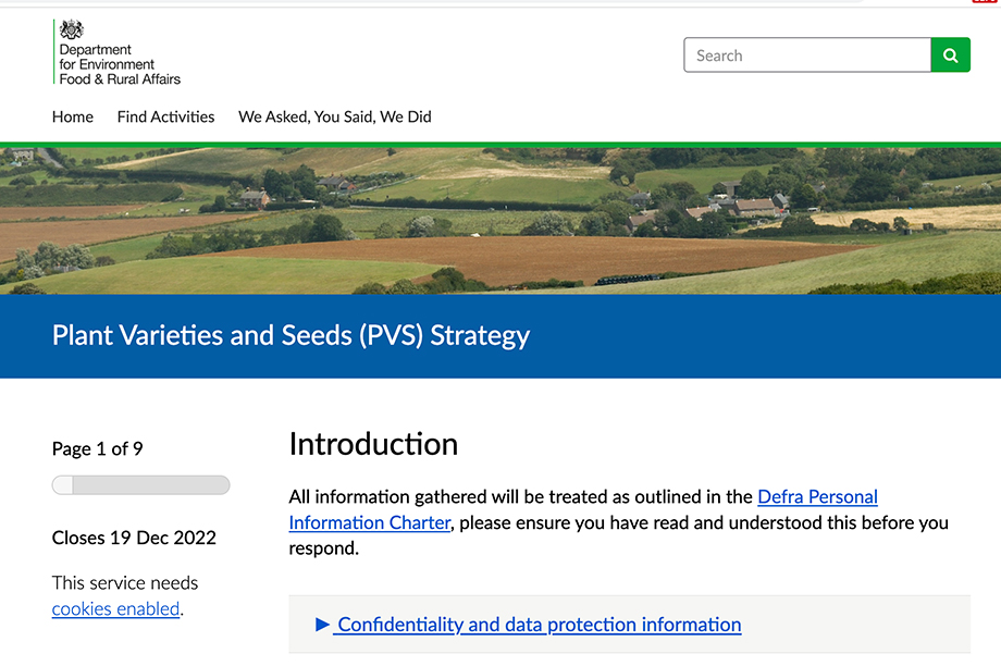 Defra Consults On Future Of Plant Breeders Rights HortWeek   PVR Consultation 1 